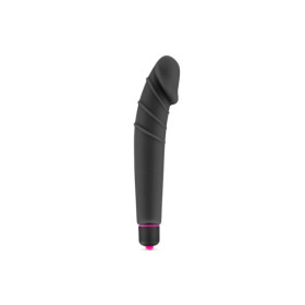 Vibromasseur noir 7 vitesses forme réaliste waterproof 
